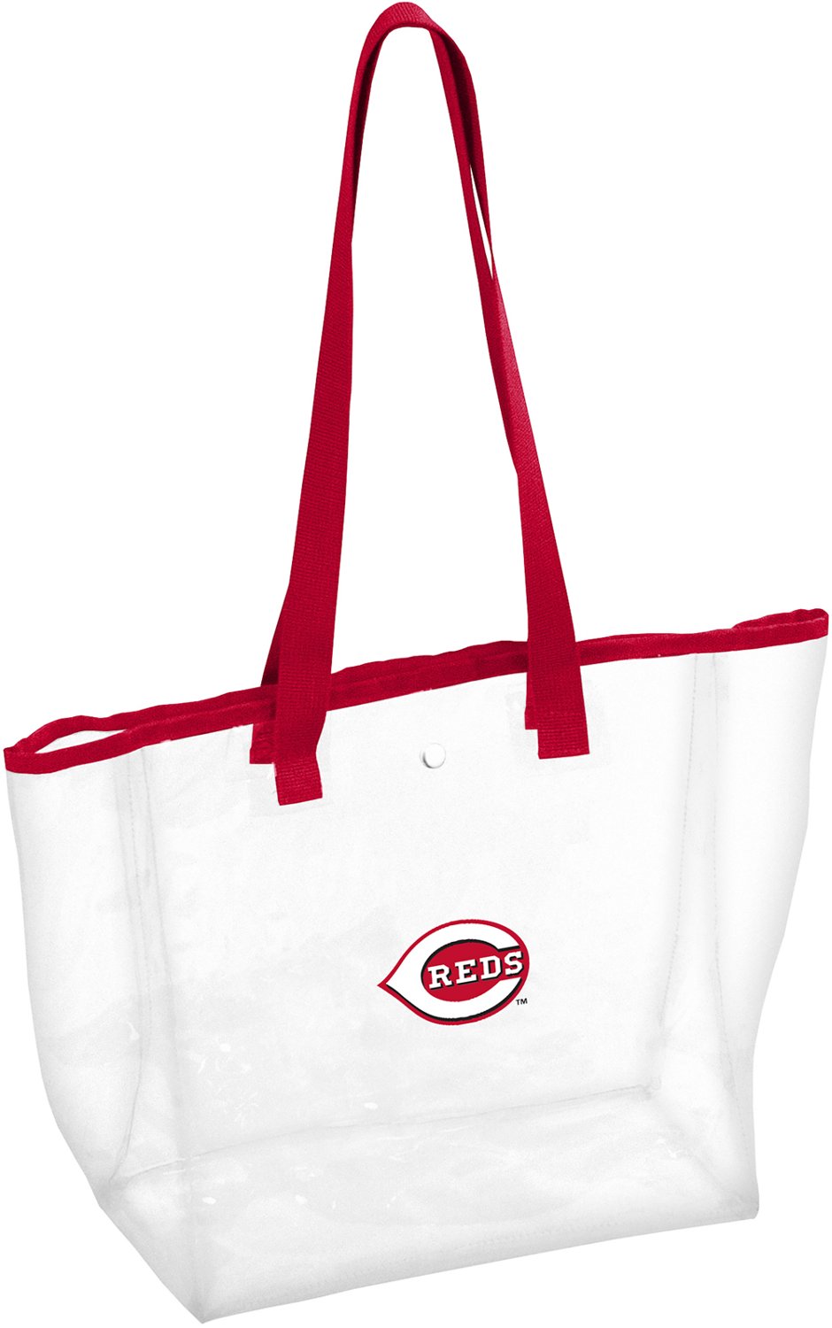 Logo Brands Reds Stadium Clear Tote - view number 3