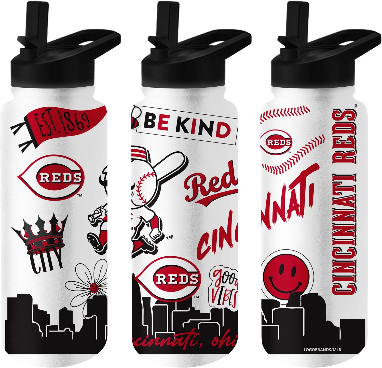 Logo Brands Brands Reds 34 oz Native Quencher Bottle                                                                             - view number 3