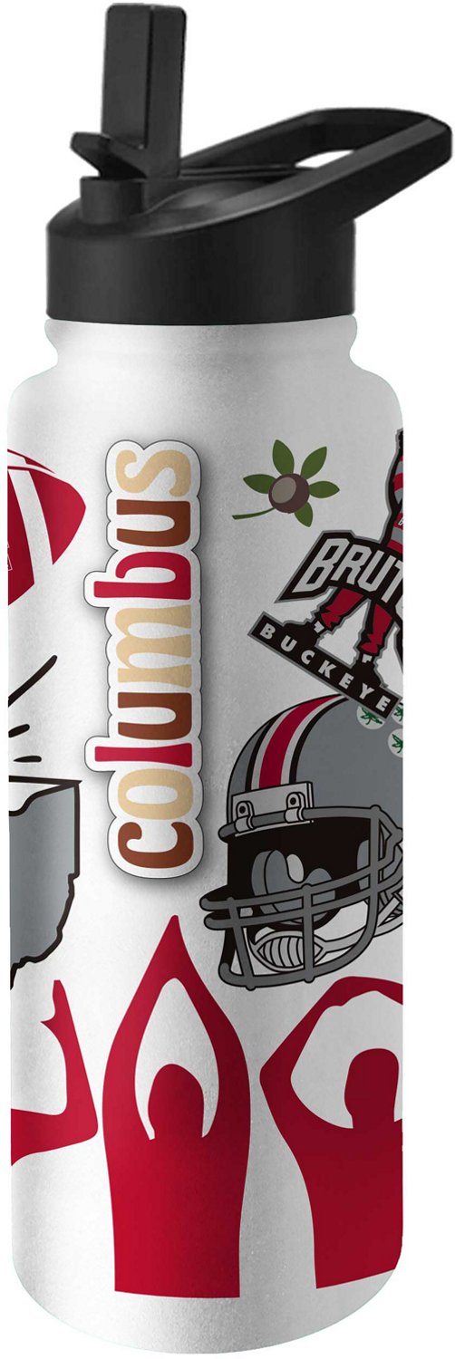 Logo Brands Brands Ohio State 34 oz Native Quencher Bottle - view number 3