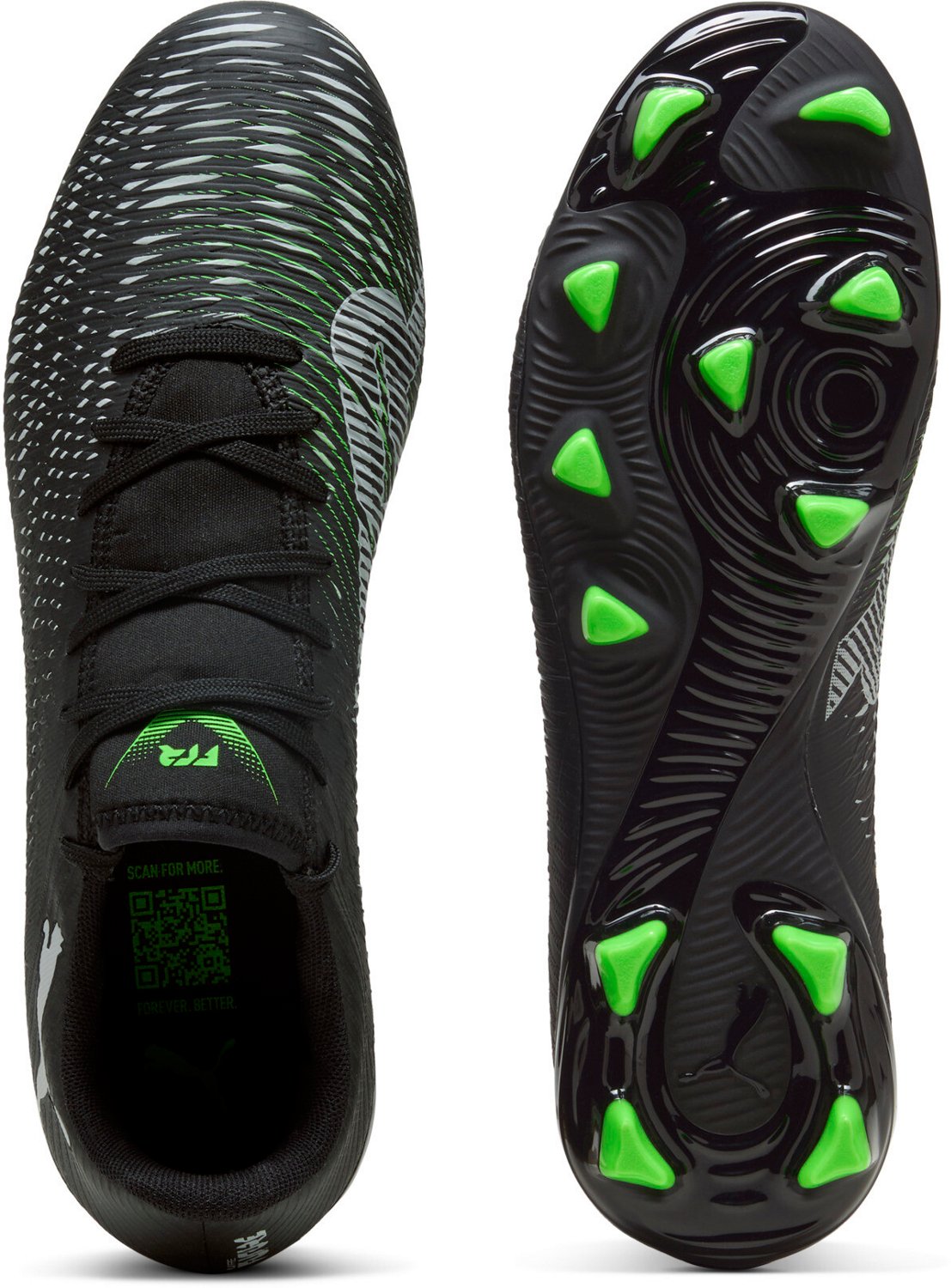 Puma Adults' Future 8 Play Firm Ground/Artificial Ground Soccer Cleats - view number 5