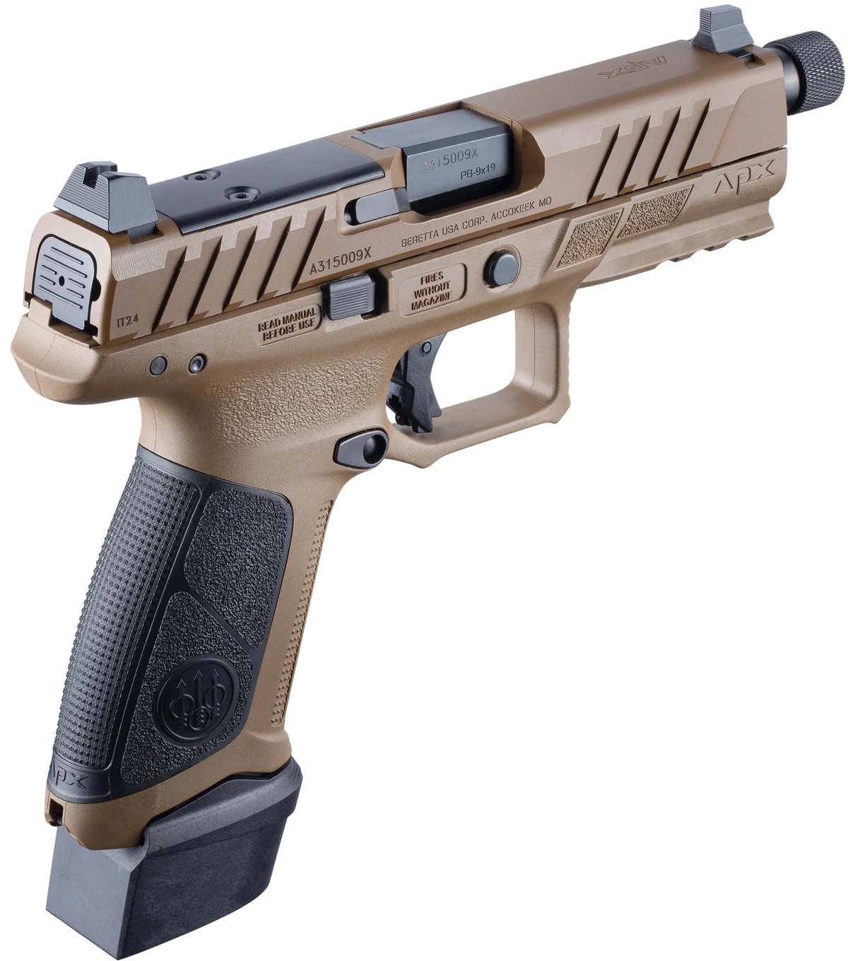 Beretta APX A1 Tactical 9mm Striker Fired Pistol - view number 3