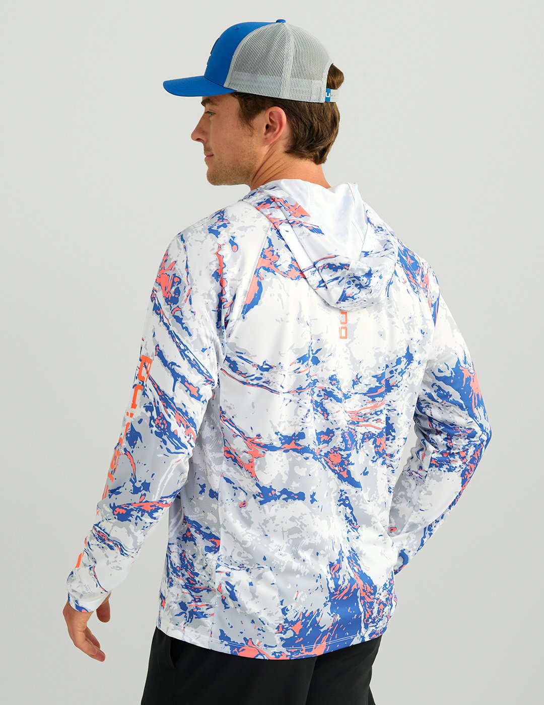 Huk Men's Mossy Oak Pursuit Hoodie - view number 2