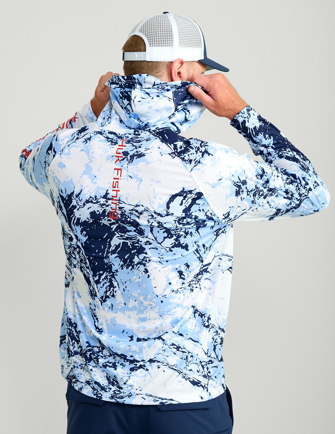 Huk Men's Mossy Oak Pursuit Hoodie - view number 2