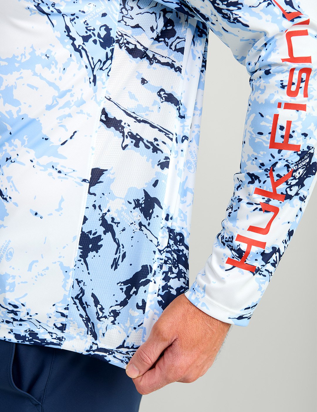 Huk Men's Mossy Oak Pursuit Hoodie - view number 4