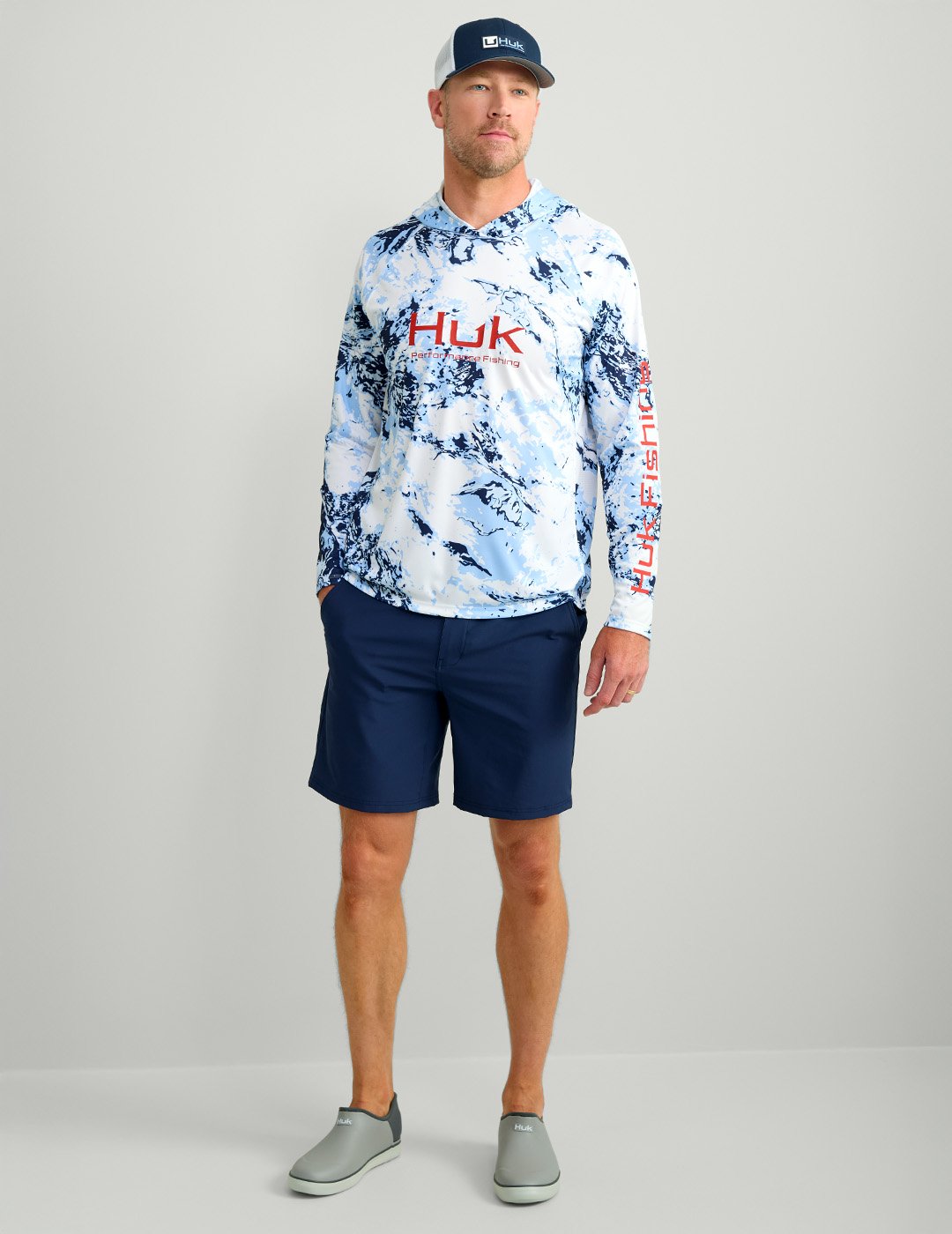 Huk Men's Mossy Oak Pursuit Hoodie - view number 5