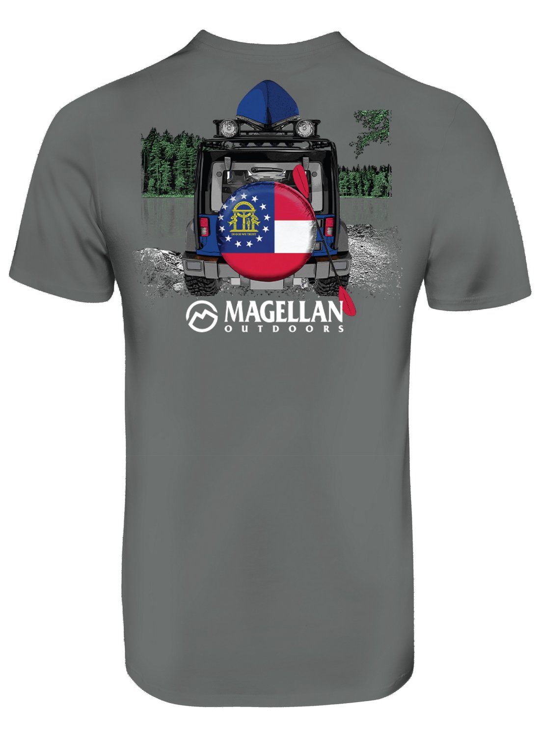 Magellan Outdoors Men's State GA Ready Go T-shirt                                                                                - view number 1