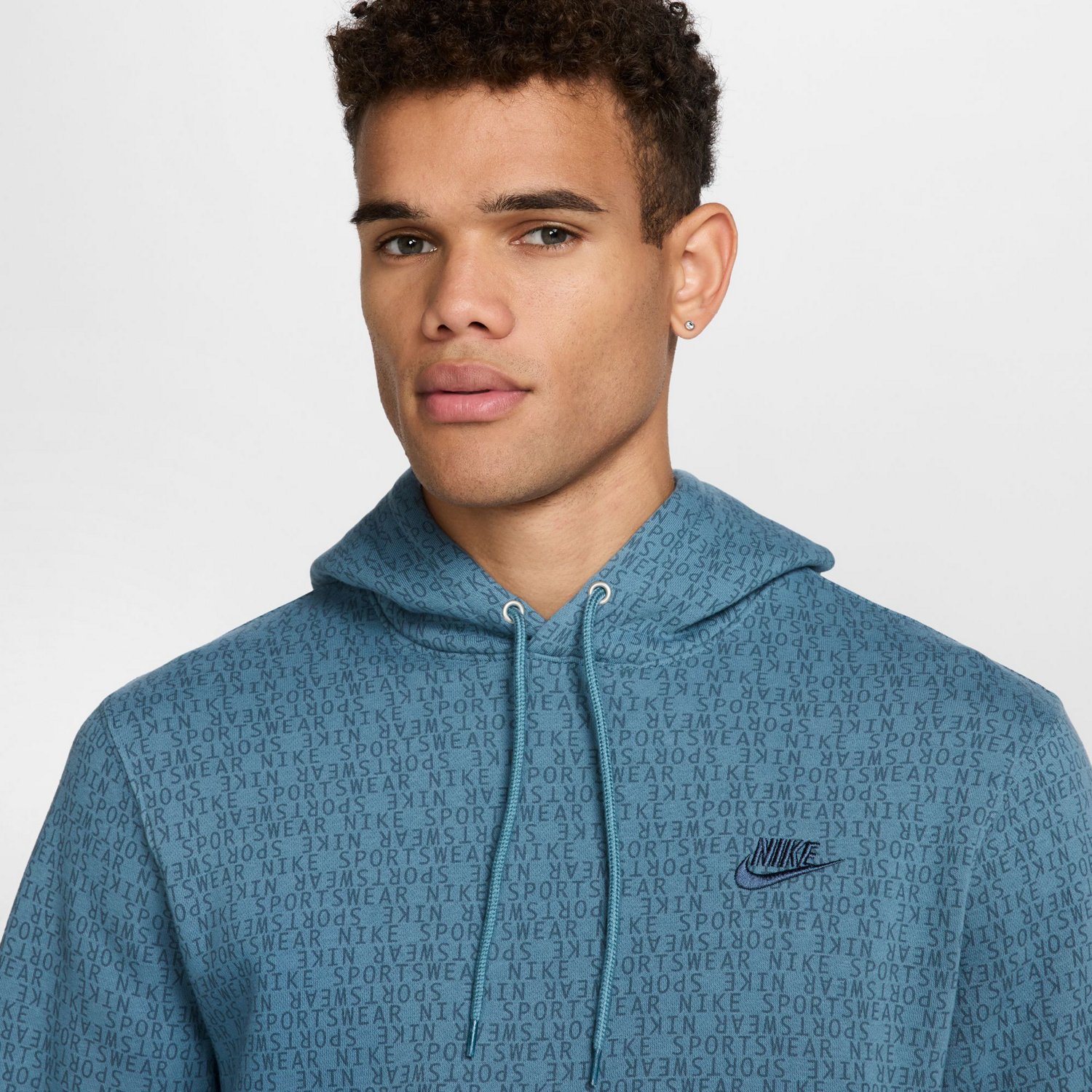 Nike Men's Club Pullover Hoodie - view number 4