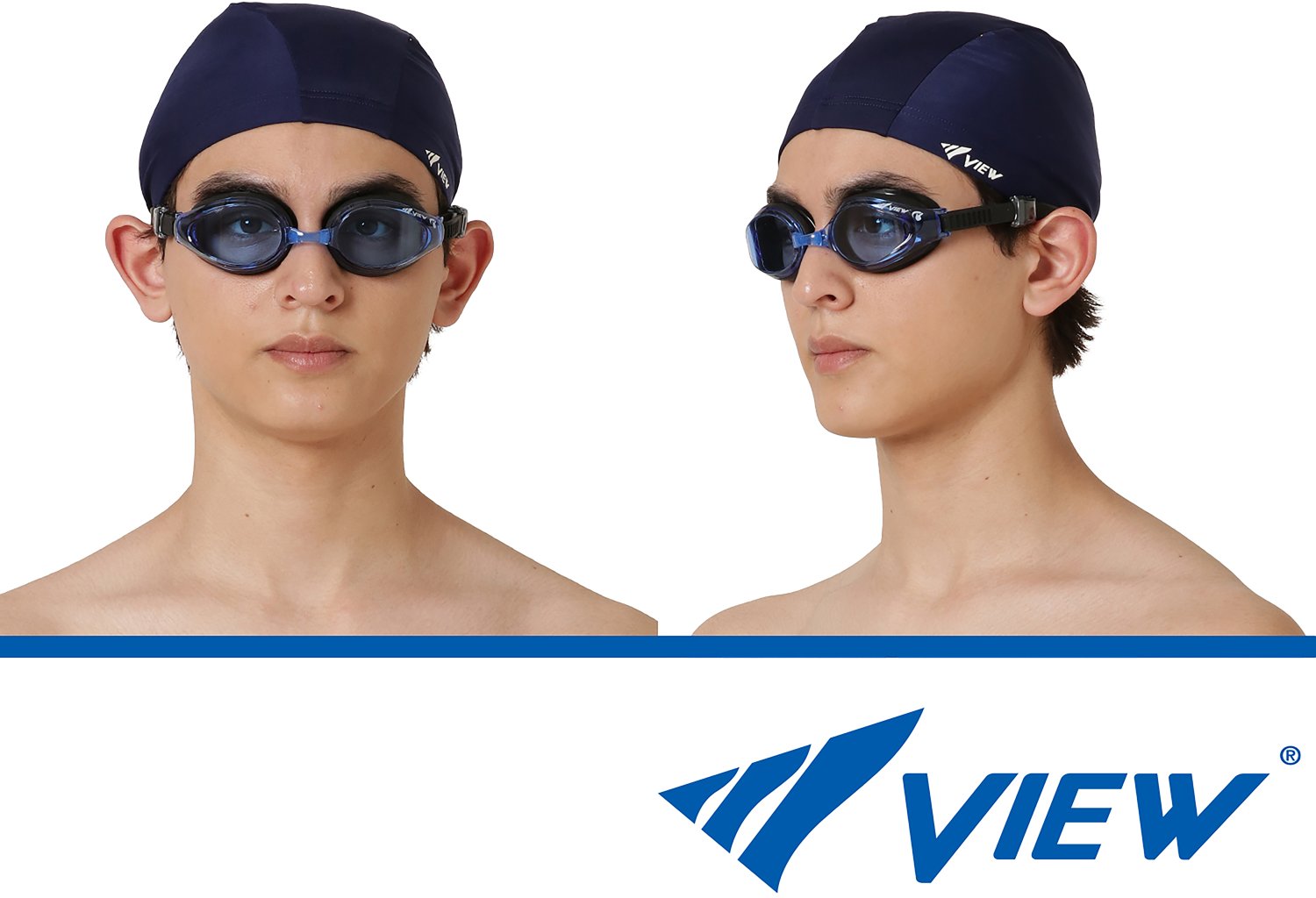 View Swipe Antifog Curved Fitness Swim Goggles                                                                                   - view number 3