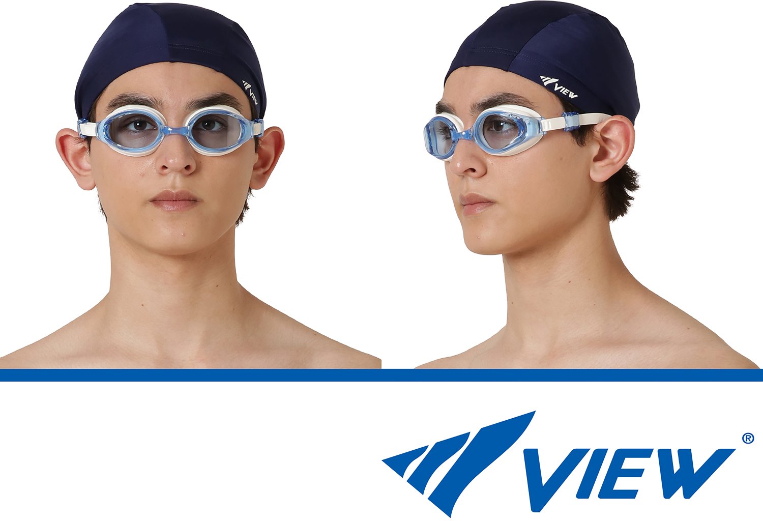 View Swipe Antifog Curved Fitness Swim Goggles                                                                                   - view number 3