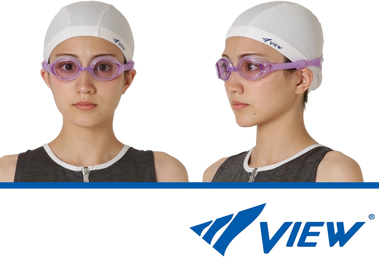 View Swipe Antifog Curved Fitness Swim Goggles                                                                                   - view number 2