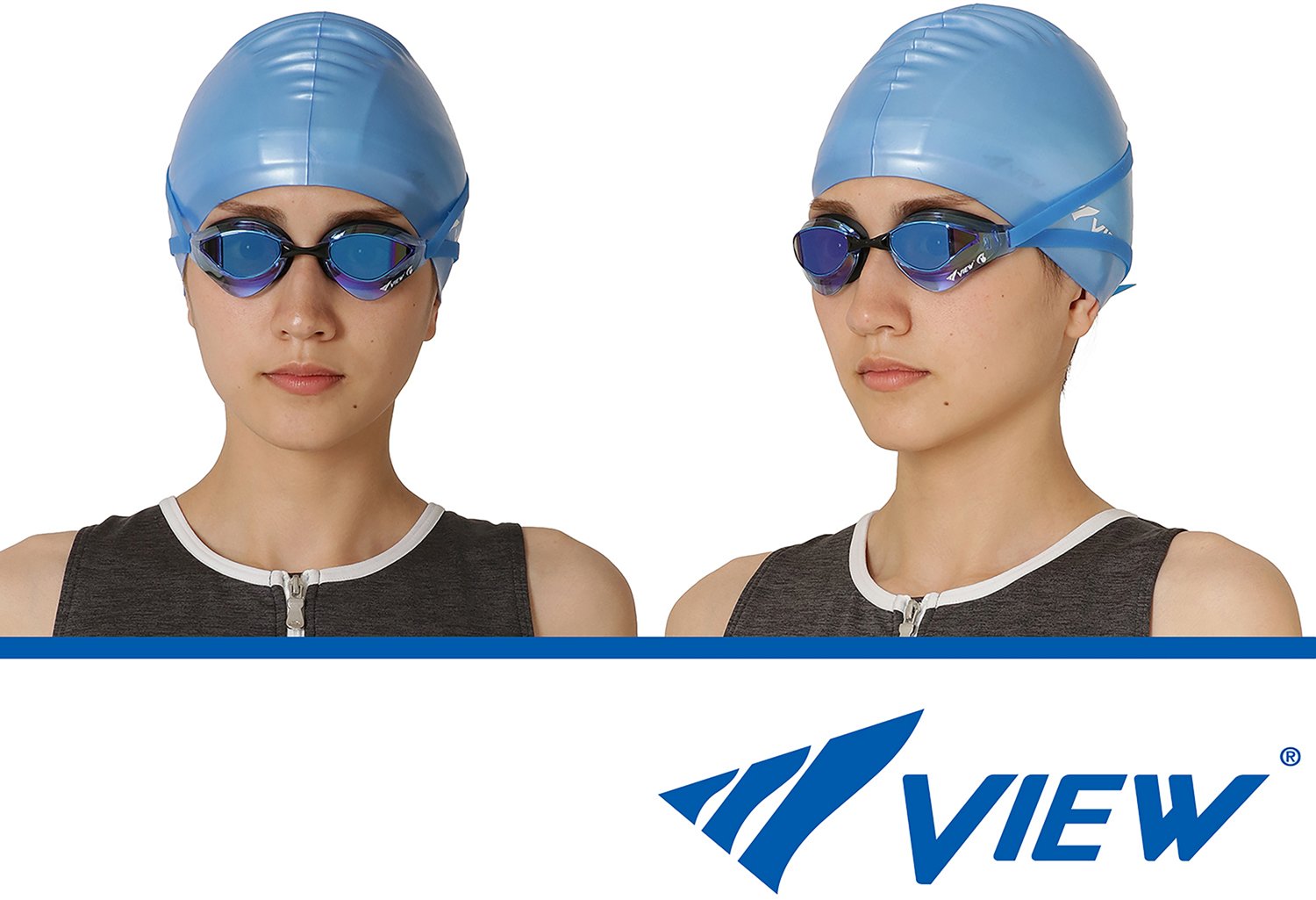 View Adults' Blade Orca SWIPE Antifog Racing Swim Goggles                                                                        - view number 2
