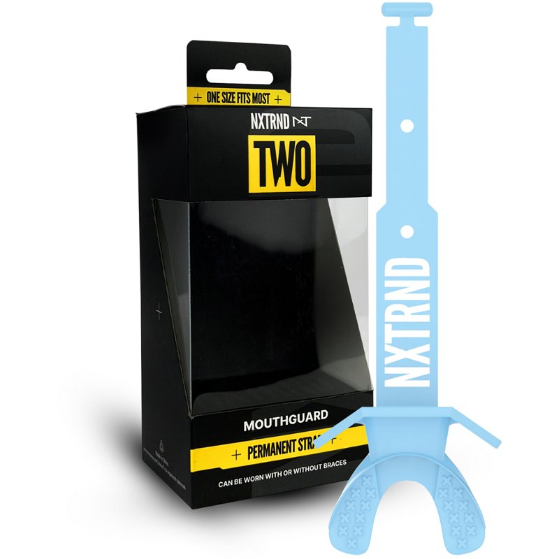 NXTRND Adult TWO Football Mouthguard Light Blue - Football Equipment at Academy Sports