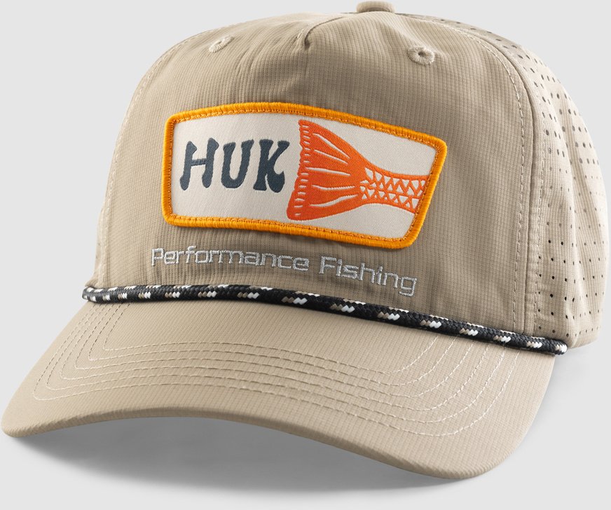 Huk Adults' Patch Performance Rope Cap