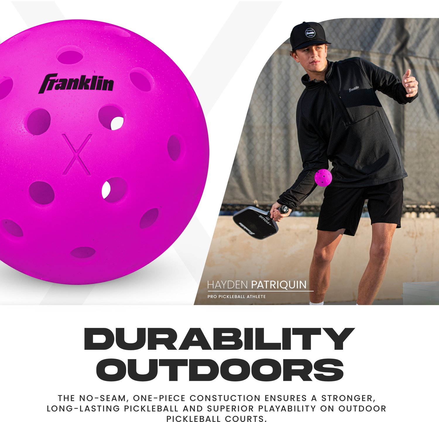 Franklin X-40 Performance Outdoor Pickleball Balls                                                                               - view number 5