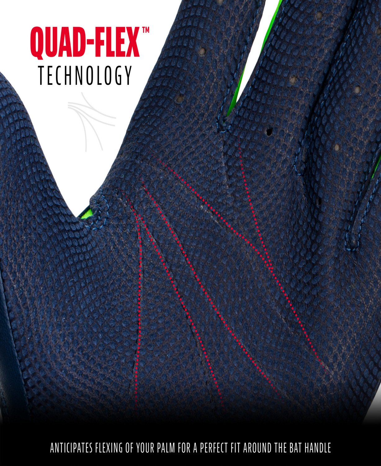 Franklin Sports Youth CFX Pro MLB Baseball Batting Gloves                                                                        - view number 2