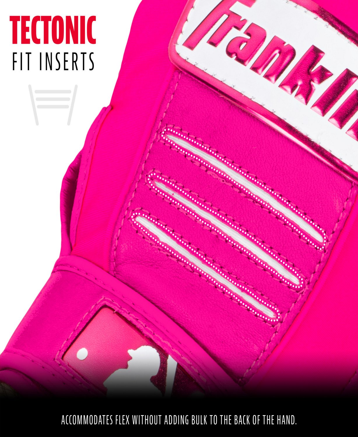 Franklin Sports Youth CFX Pro MLB Baseball Batting Gloves                                                                        - view number 4