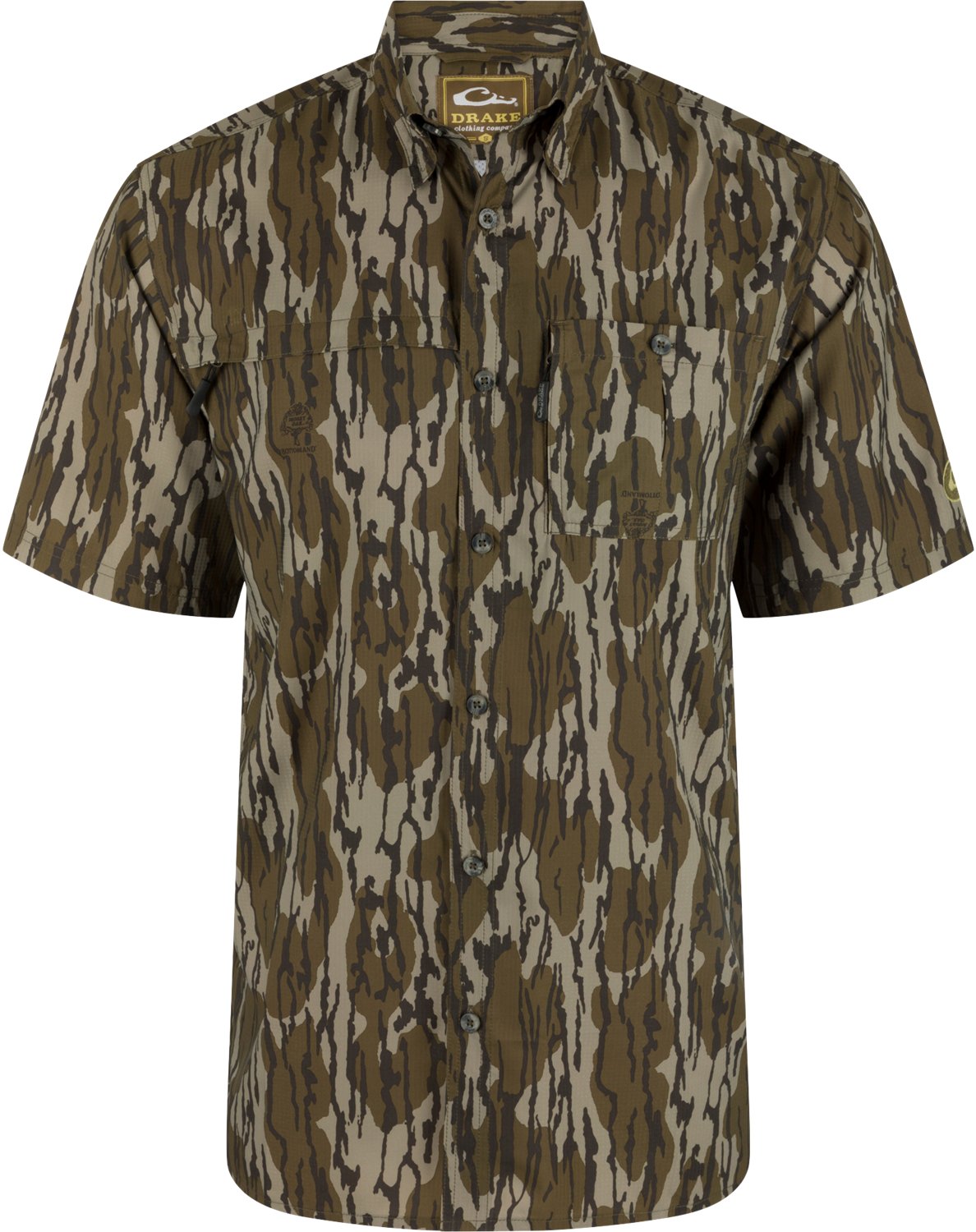 Drake Men's 8-Shot Flyweight Camo Polo Shirt
