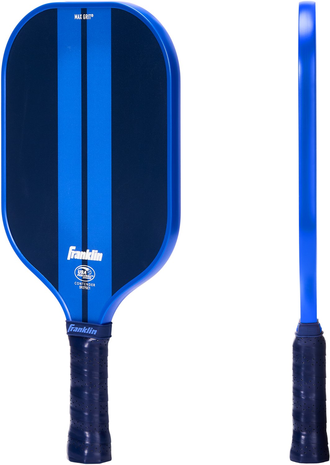 Franklin Sports Pickleball Paddle - Polypropylene Pickleball Paddle - USA Pickleball (USAP) Approved - Navy/Green - view number 2