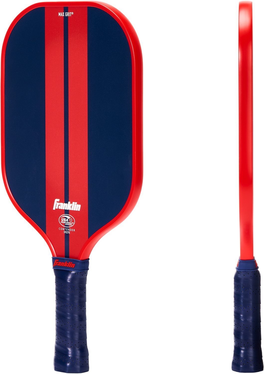 Franklin Sports Pickleball Paddle - Polypropylene Pickleball Paddle - USA Pickleball (USAP) Approved - Navy/Green - view number 2