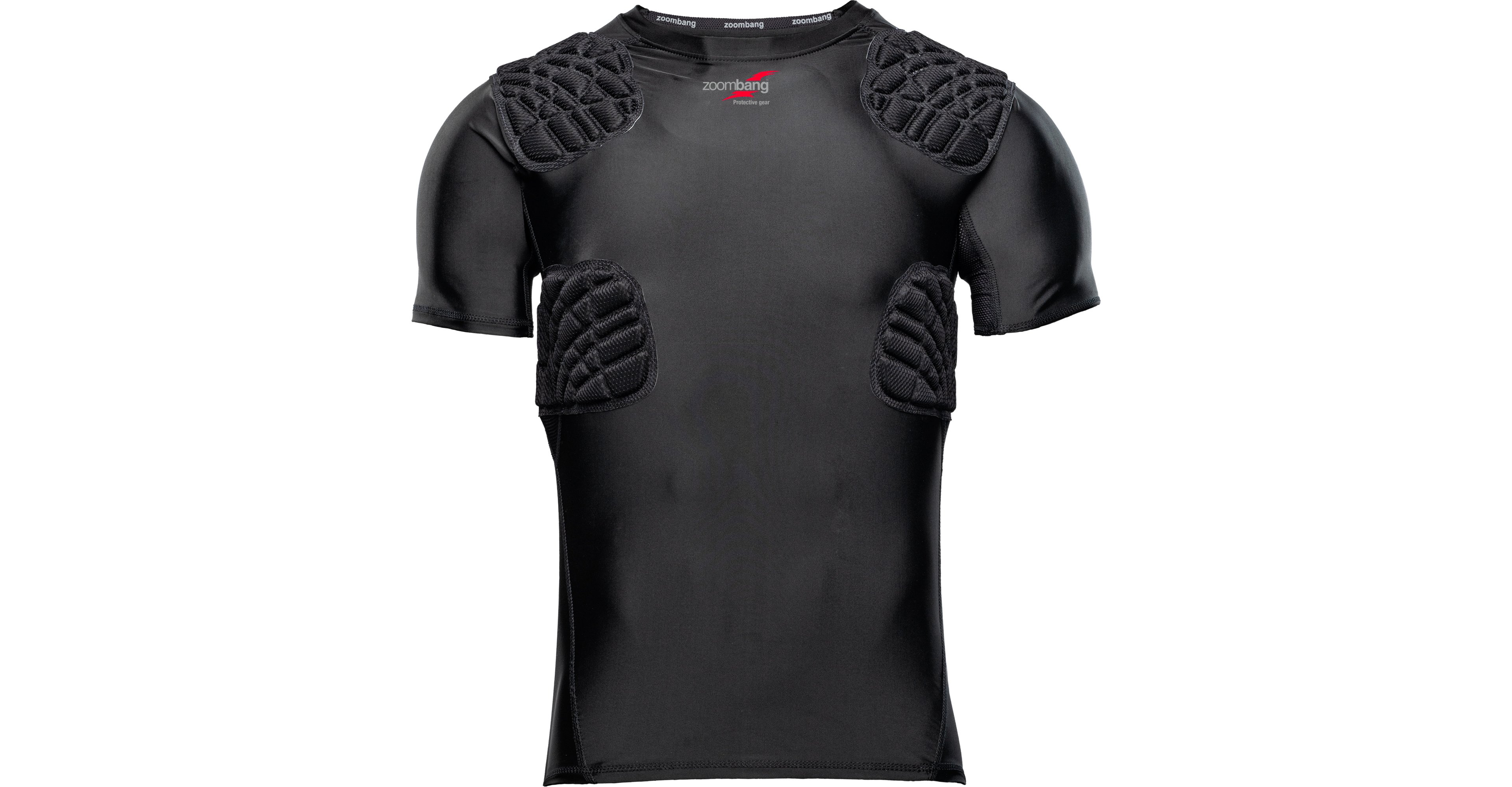 Zoombang Adults' Titan Series Integrated Shoulder/Rib Short-Sleeve Shirt