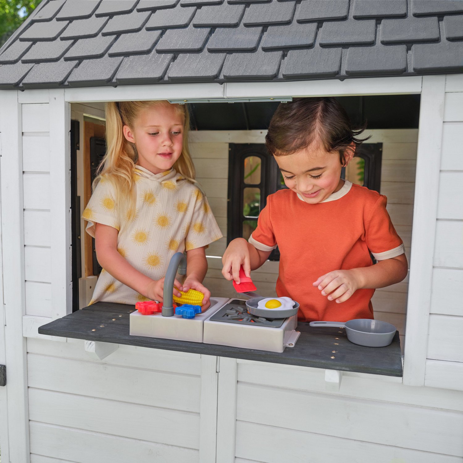 KidKraft Riverscape Wooden Playhouse - view number 3