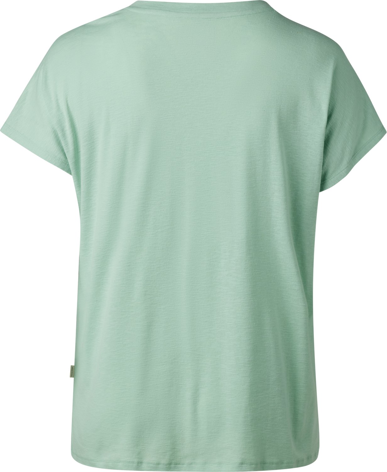 Magellan Outdoors Women's Pecos Ridge Solid Short Sleeve V-neck Plus Size Shirt                                                  - view number 2