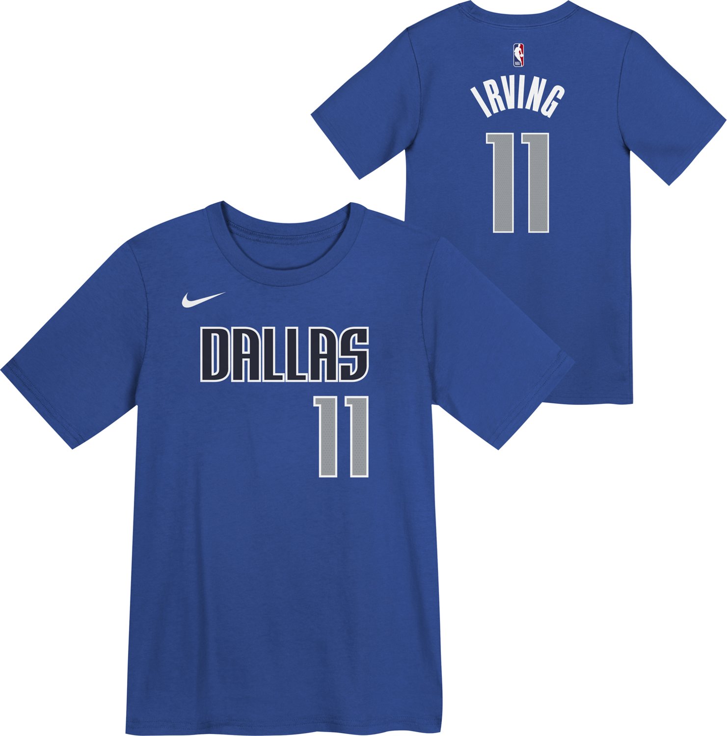 Nike Boys' Dallas Mavericks Kyrie Irving N&N Icon T-shirt - view number 5
