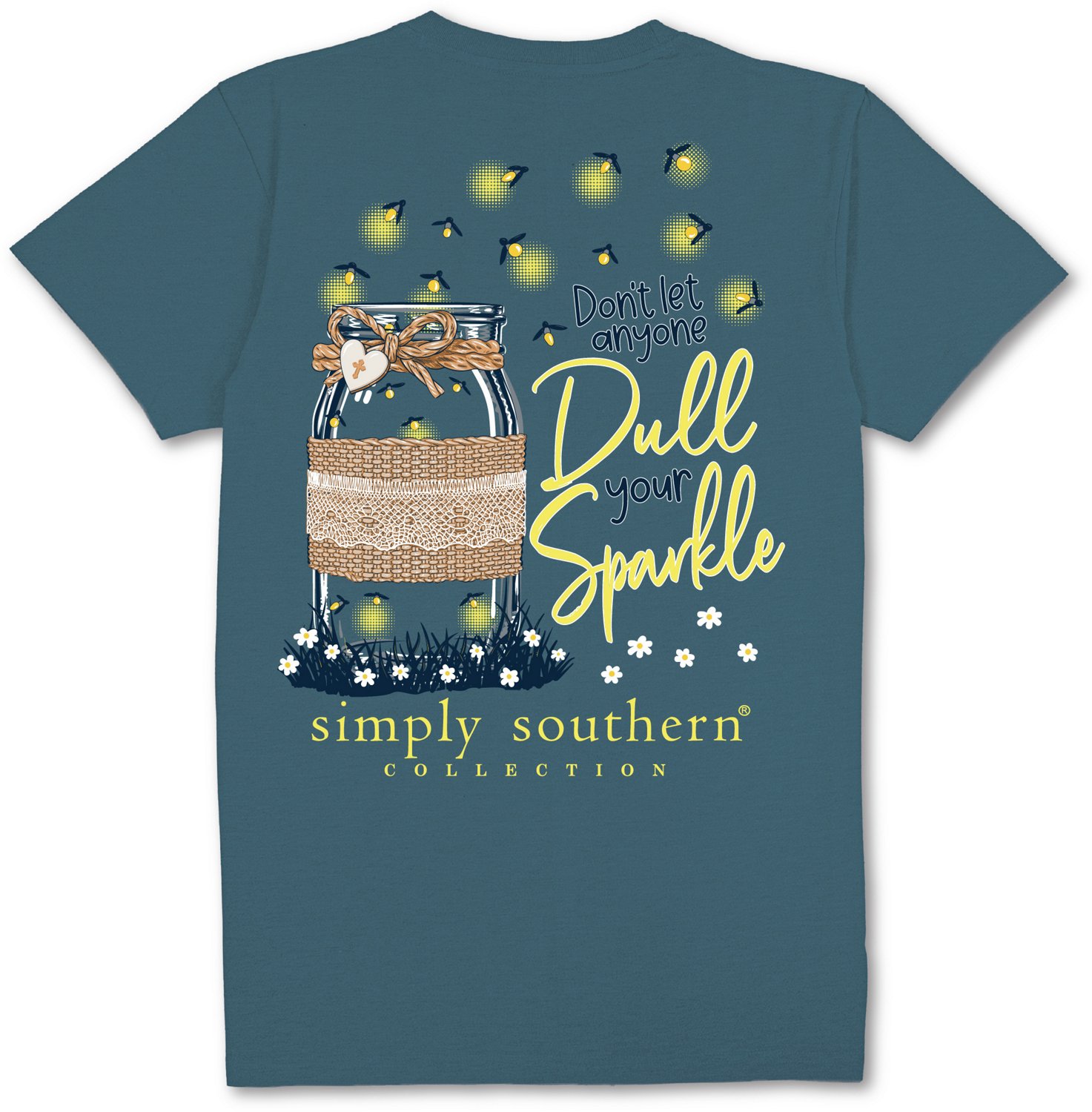 Simply Southern Girls' Sparkle Jar Graphic T-shirt