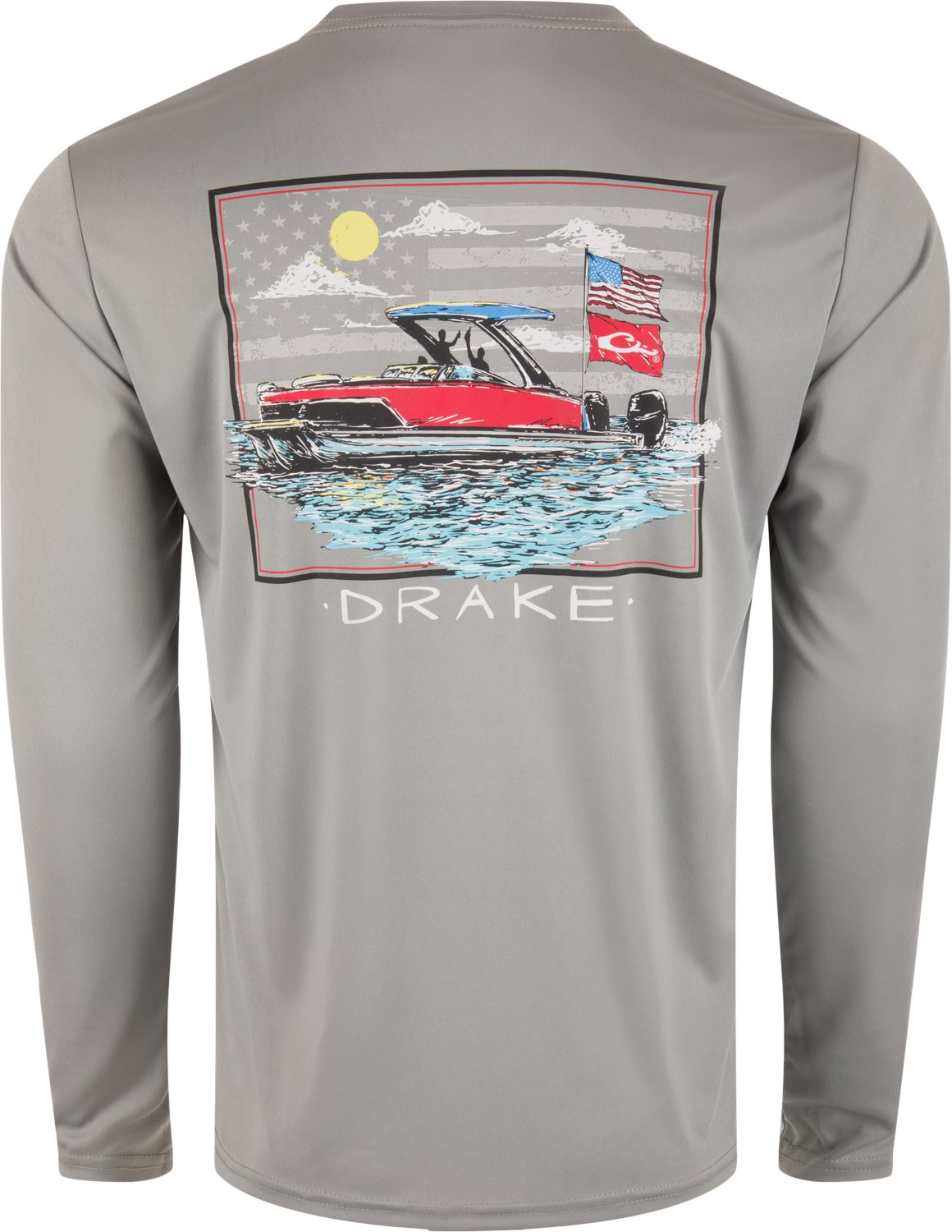 Drake Men's Icon Americana Long Sleeve Graphic T-shirt - view number 2