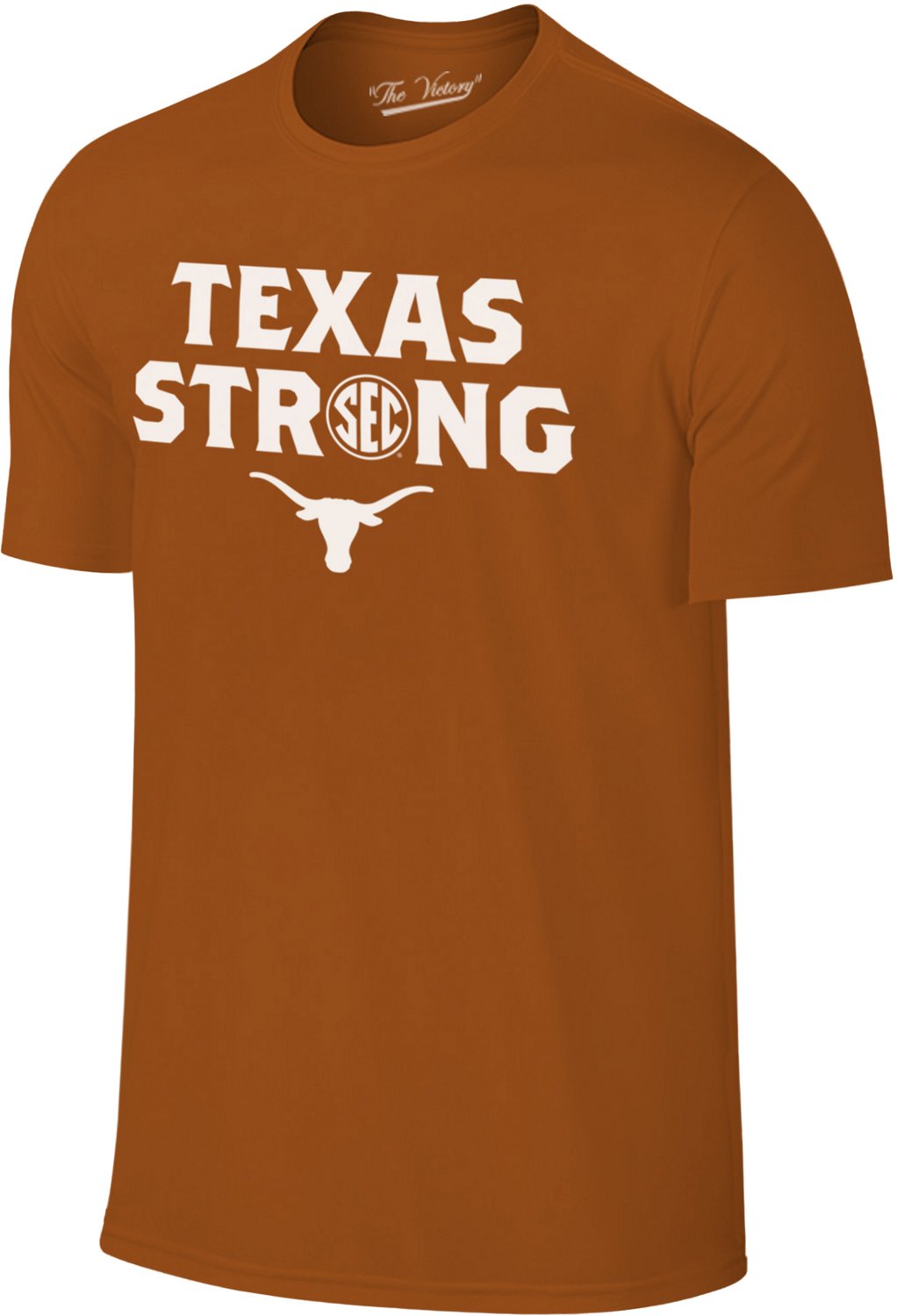 WILDCAT RETRO Men's Texas Texas Strong T-shirt                                                                                   - view number 3