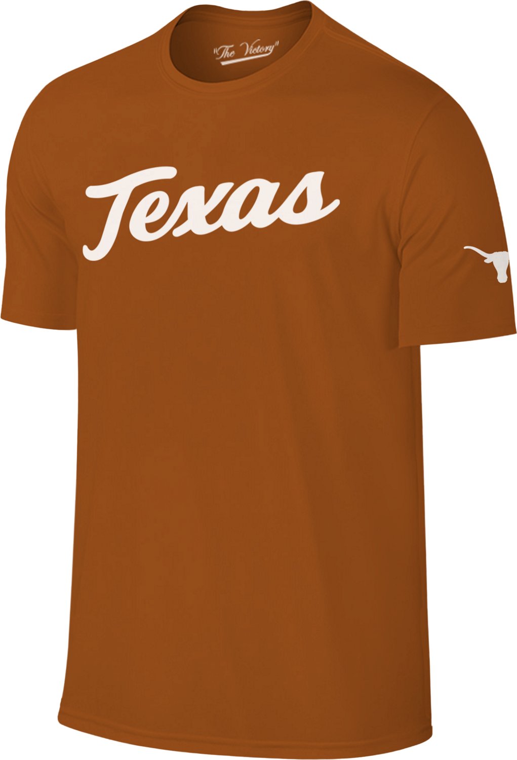 WILDCAT RETRO Men's Texas Script Bevo Sleeve T-shirt                                                                             - view number 2