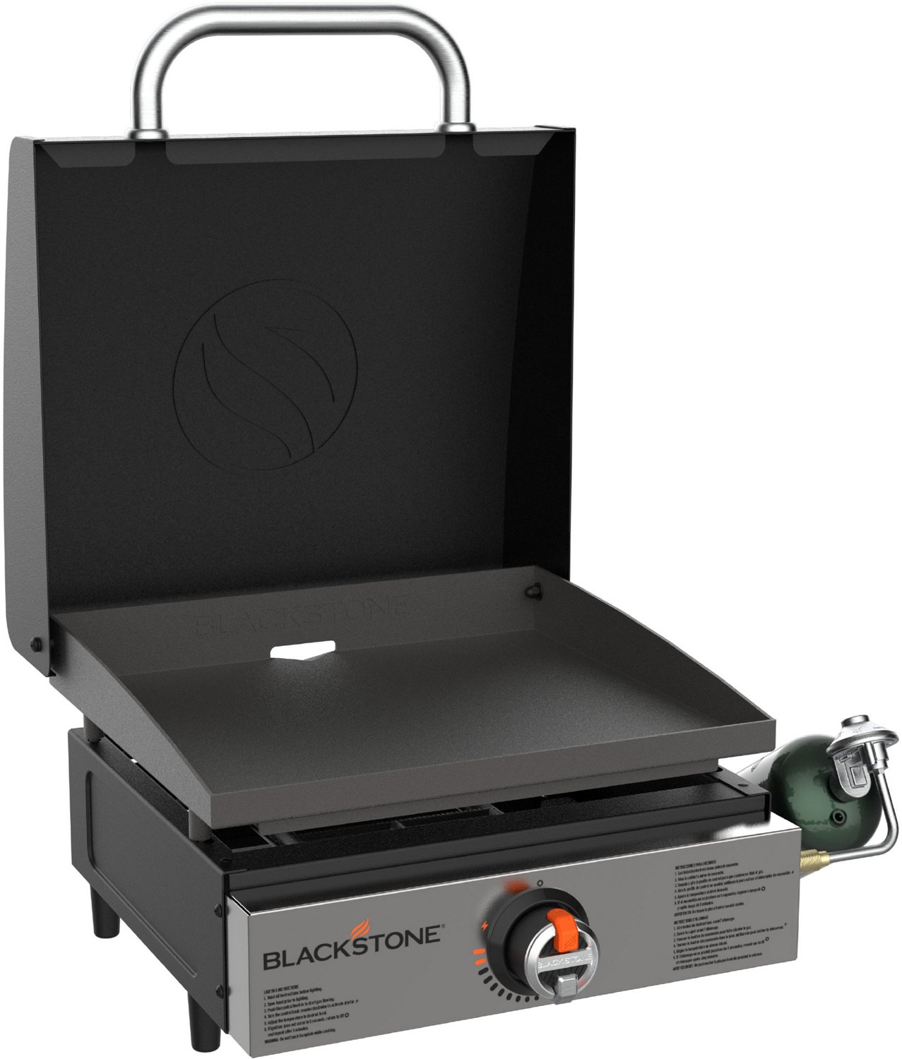 Blackstone Original 17 in Tabletop Griddle with Hood - view number 3