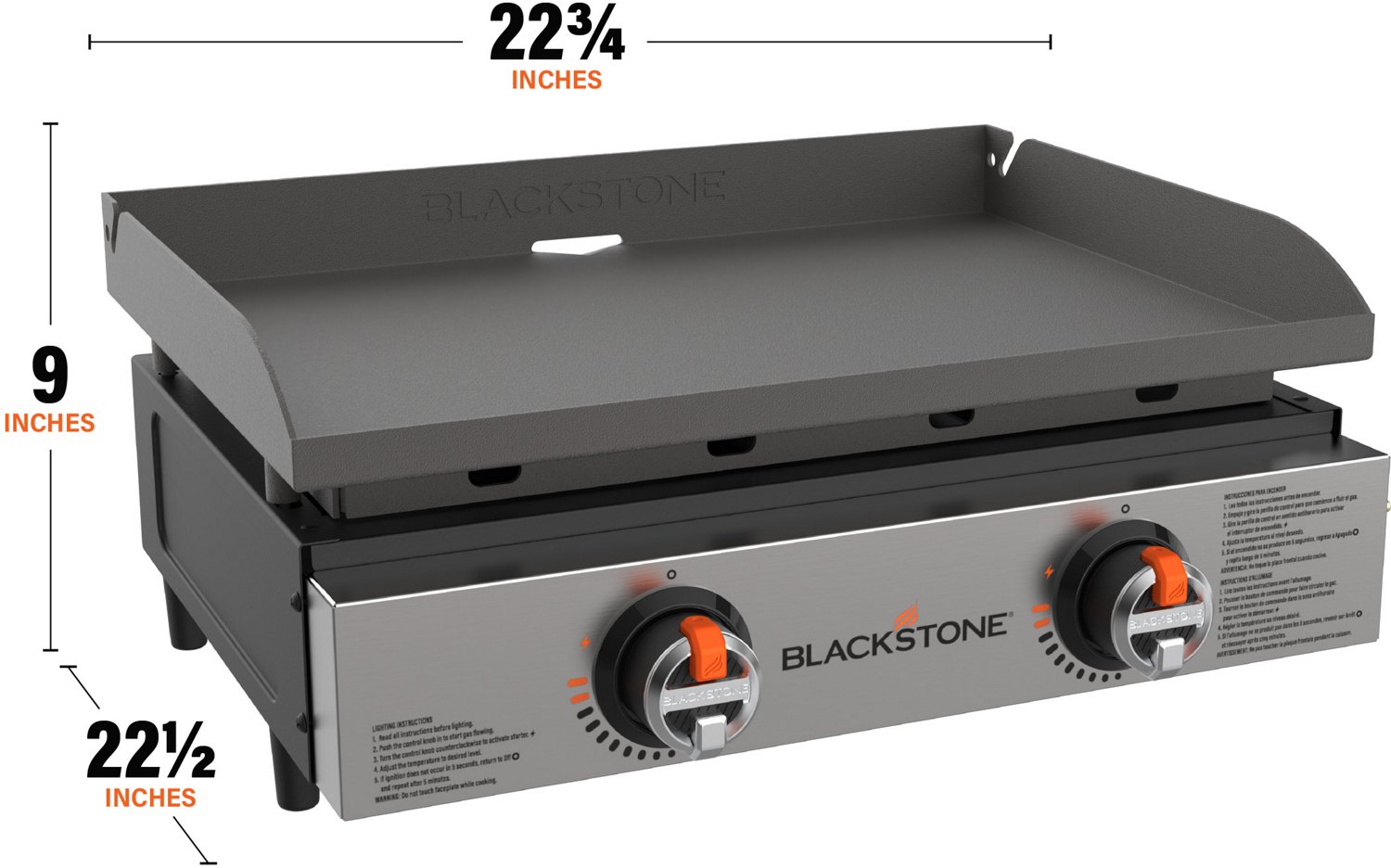 Blackstone Original 22 in Tabletop Griddle - view number 2