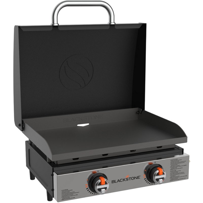 Blackstone Original 22 in Tabletop Griddle with Hood - Gas Grills at Academy Sports