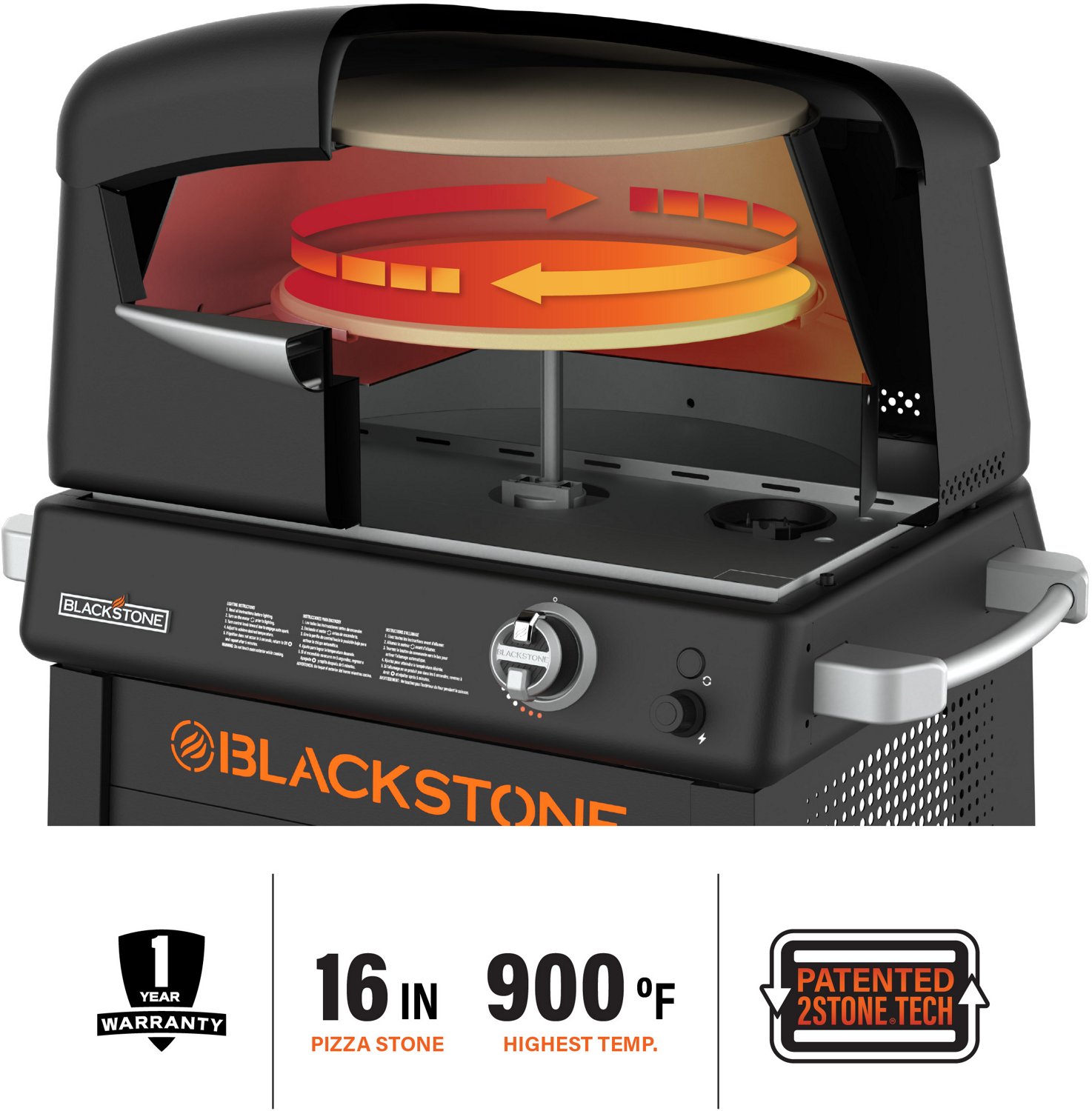 Blackstone Pizza Oven with Mobile Cart - view number 7