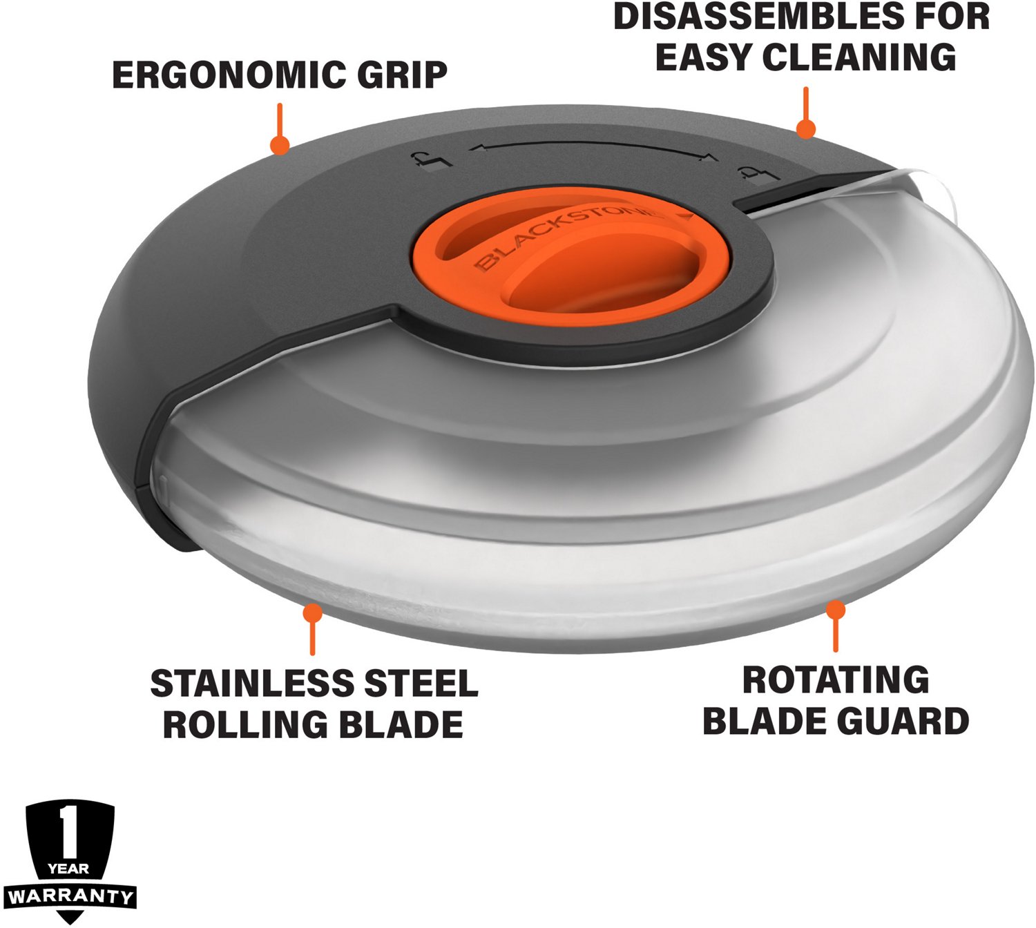 Blackstone Palm Pizza Cutter - view number 4