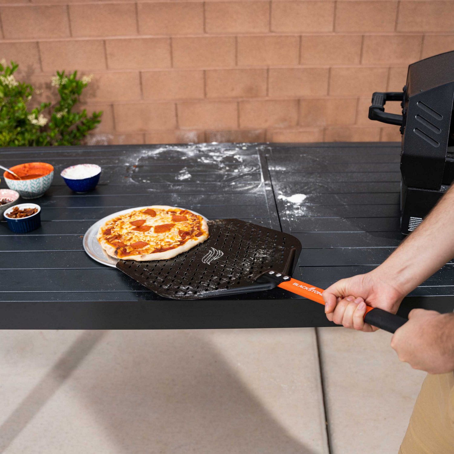 Blackstone Perforated Aluminum Pizza Peel - view number 5