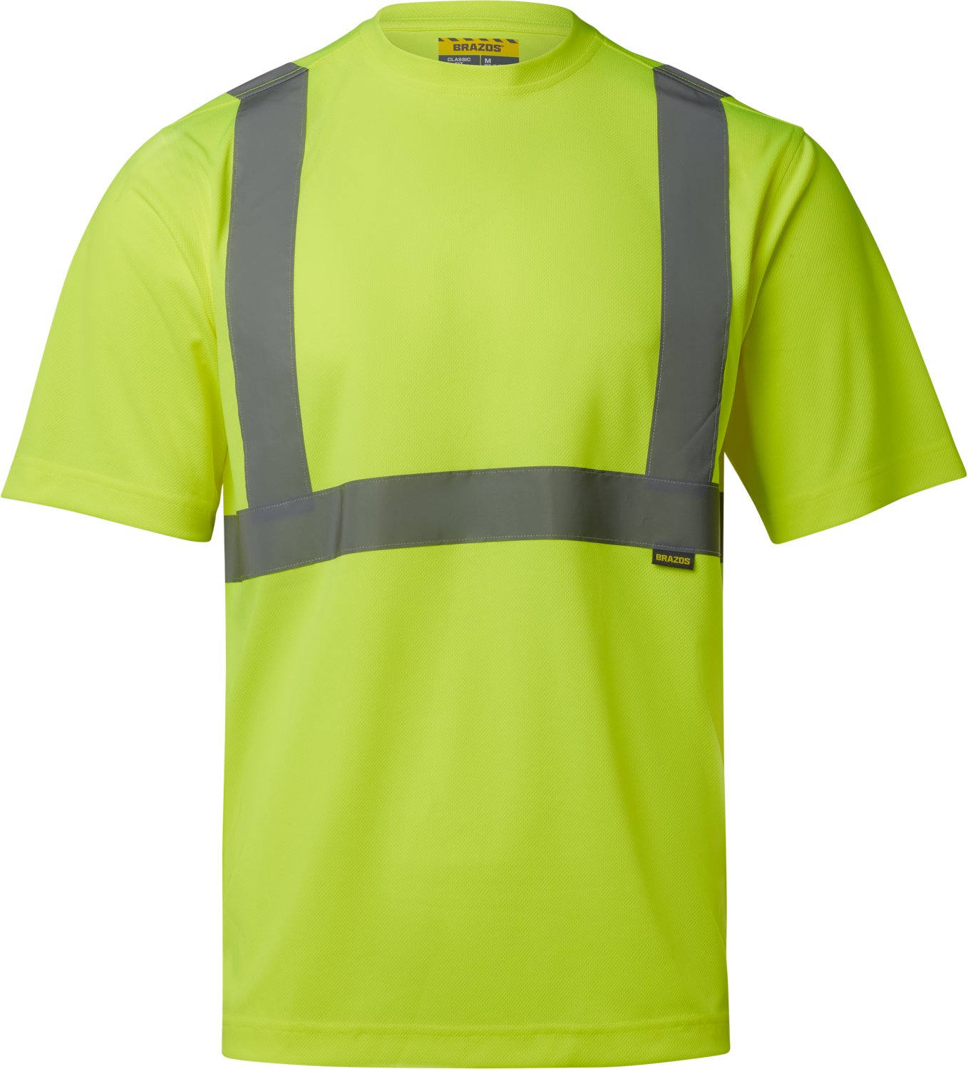 Brazos Men's Hi-Vis Short Sleeve Crew T-shirt - view number 1