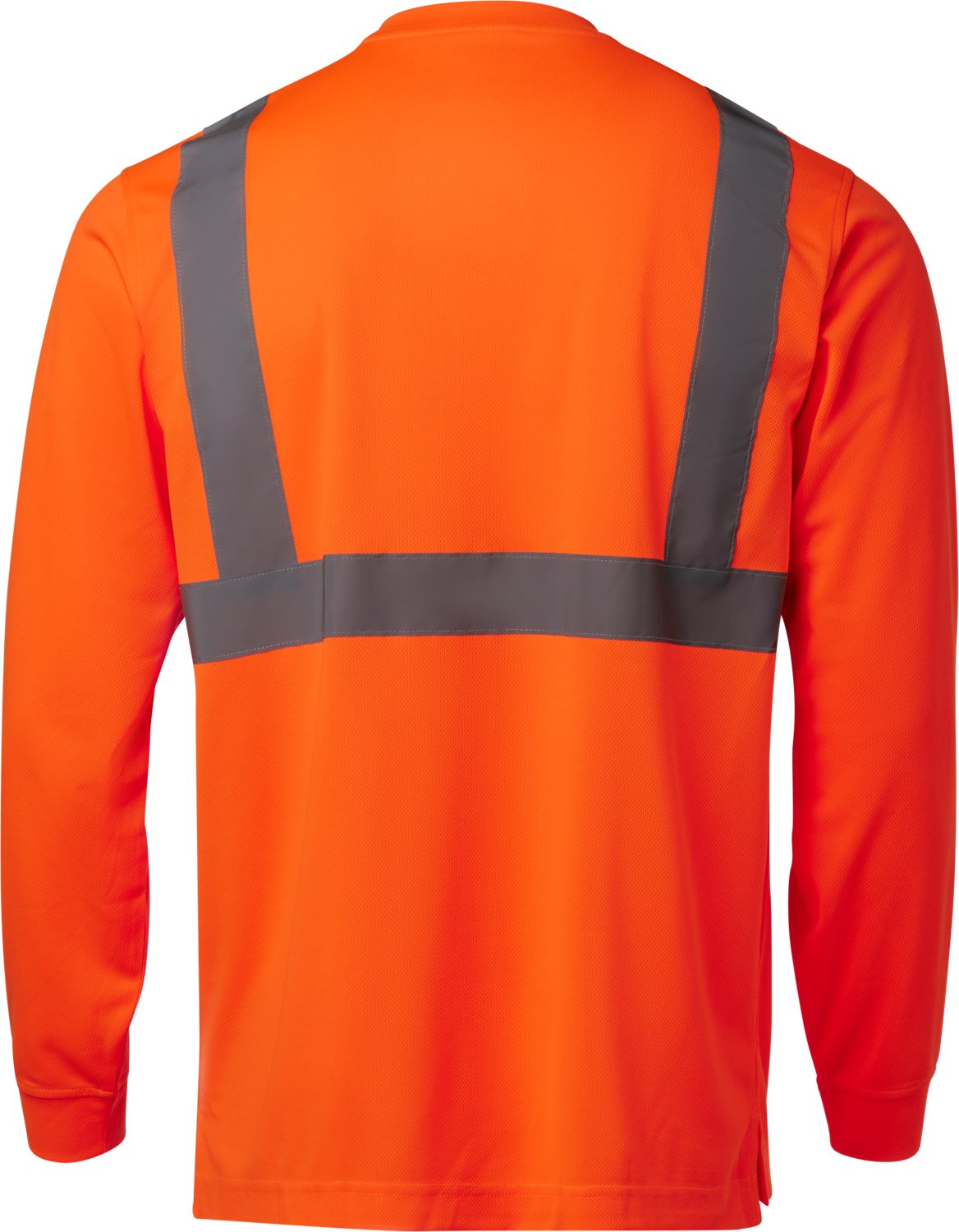 Brazos Men's Hi-Vis Long Sleeve Crew T-shirt - view number 2