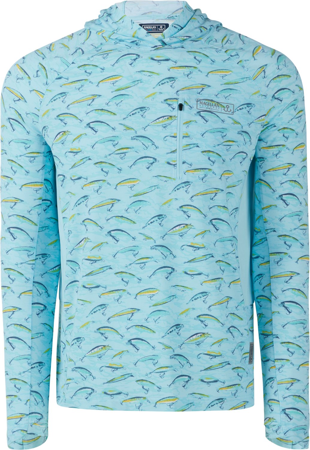 Magellan Outdoors Men's Pro Jacob Wheeler Tech Hoodie                                                                            - view number 7