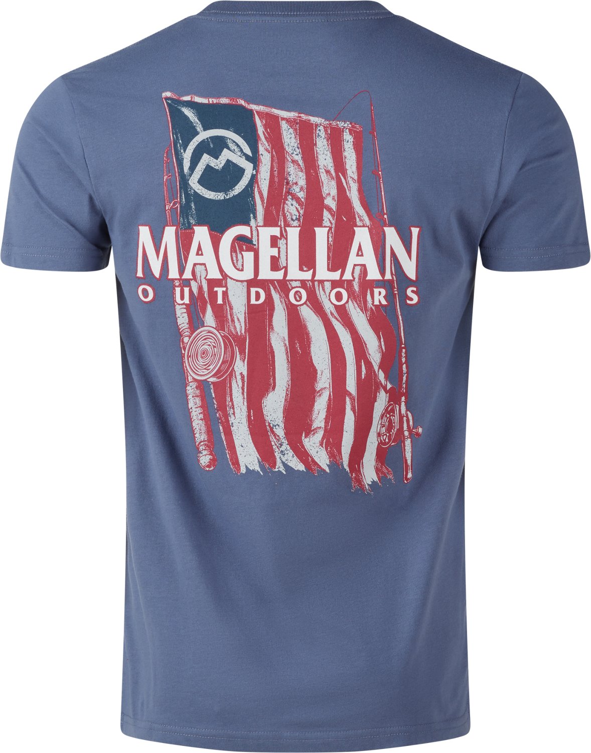 Magellan Outdoors Men's Fishing Rod Flag T-shirt - view number 5