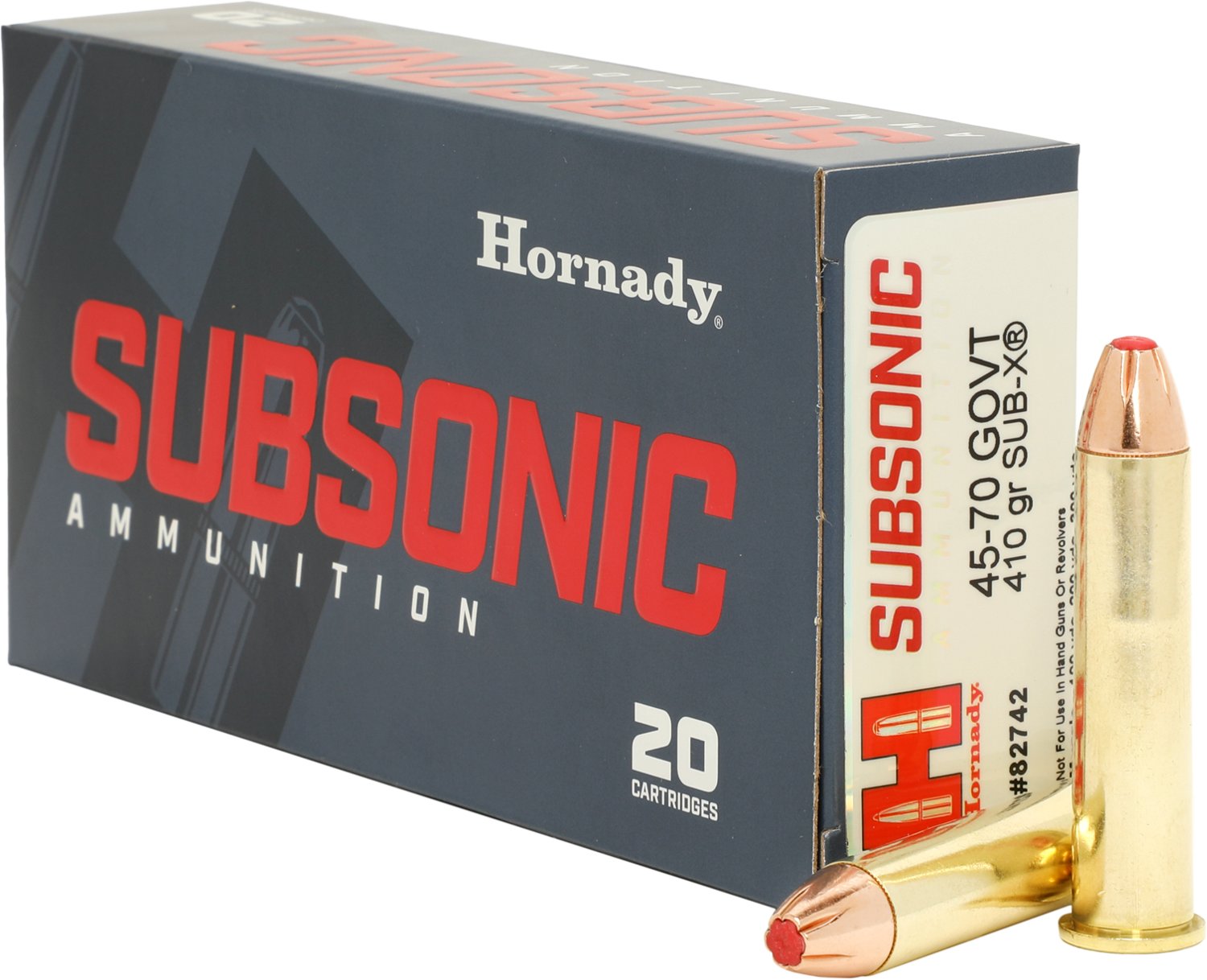 Hornady Sub-X Subsonic .300 Blackout 190-Grain Rifle Ammunition                                                                  - view number 2