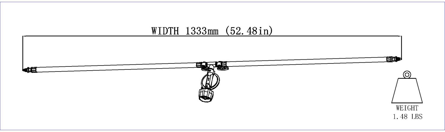 Outdoor Gourmet Dual Connection SS Braided Hose                                                                                  - view number 2