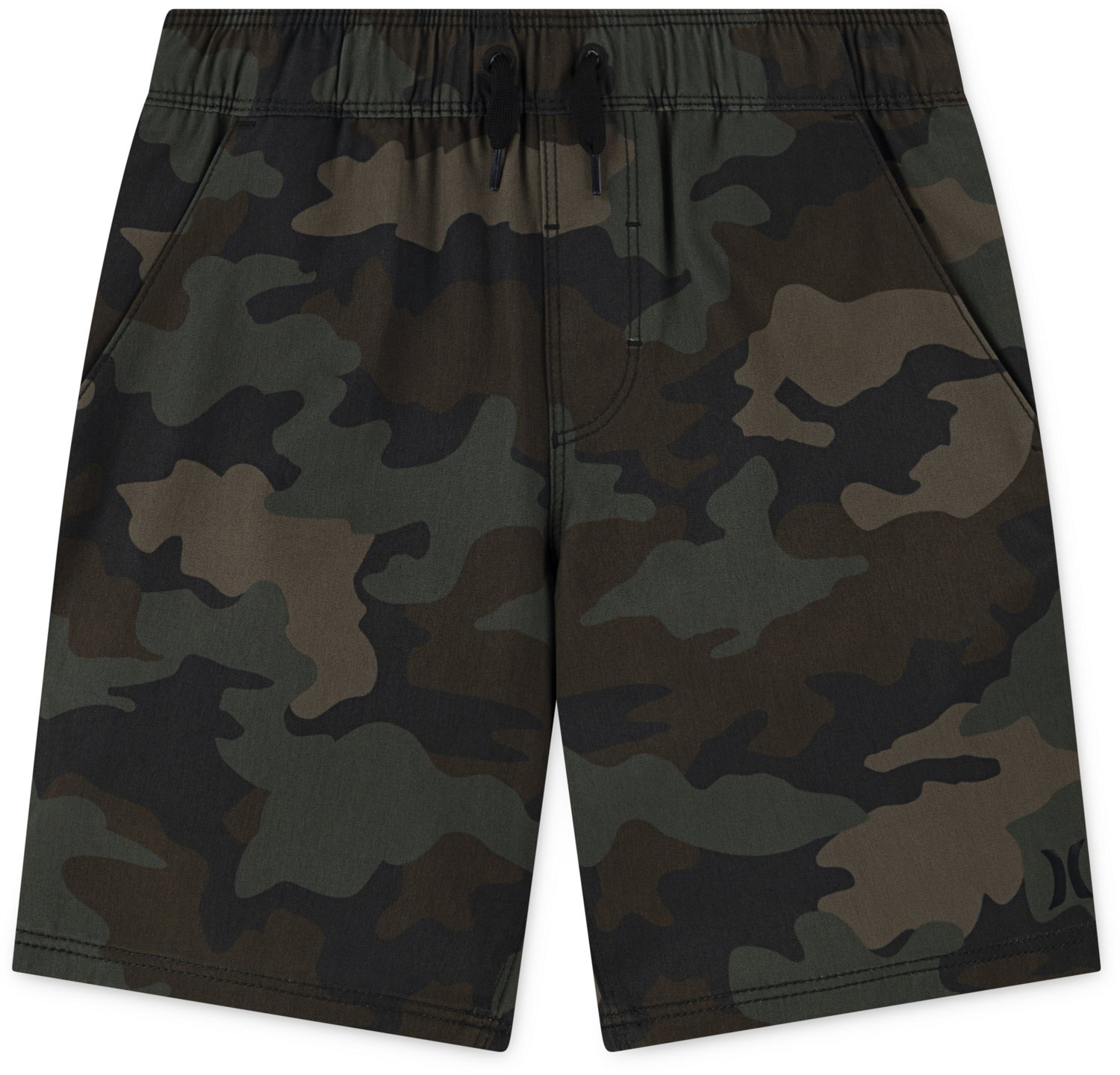 Hurley Boys' Stretch Hybrid Pull-On Shorts 8.25 in