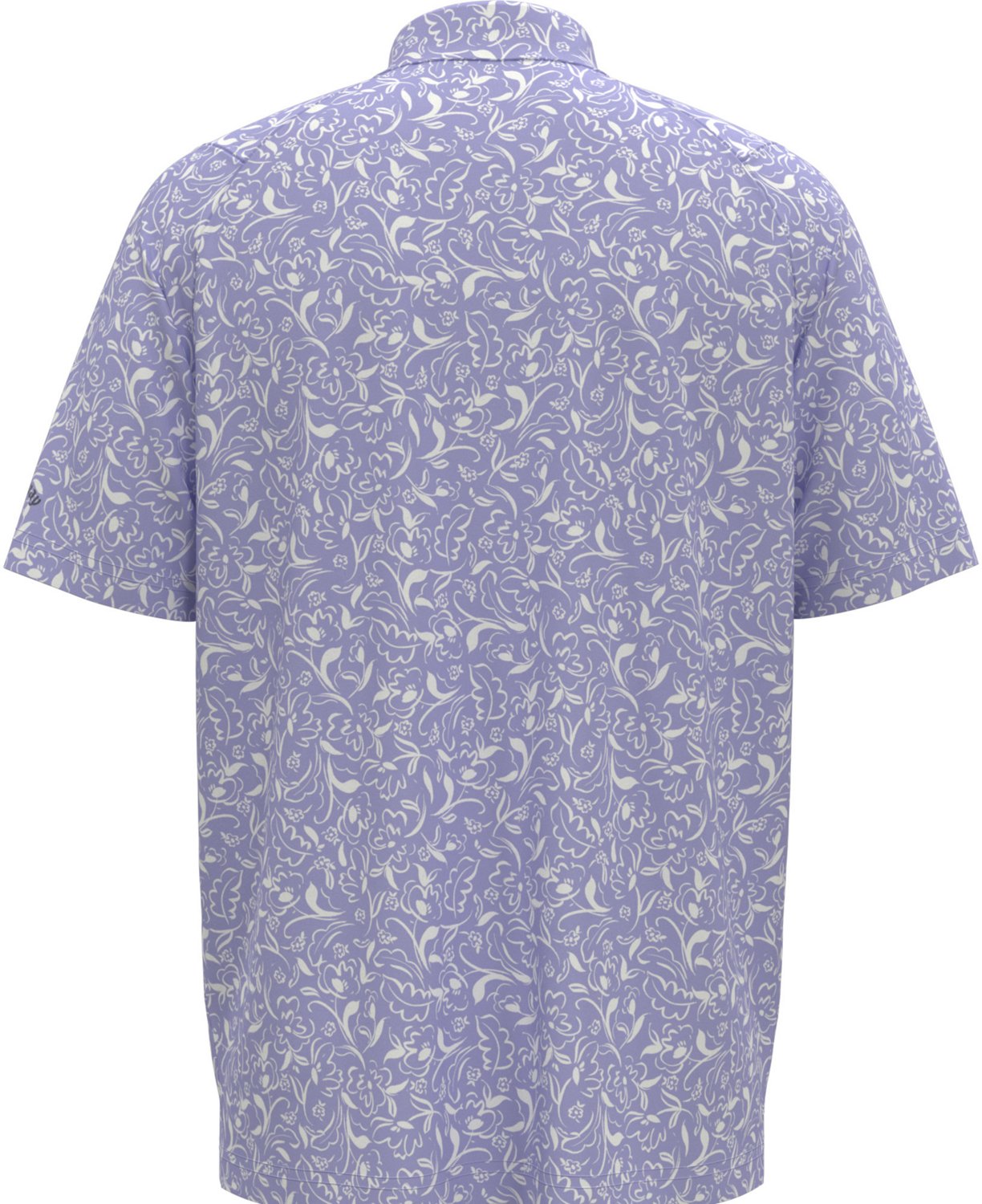 Callaway Men's Floral Print Short Sleeve Polo Shirt - view number 6