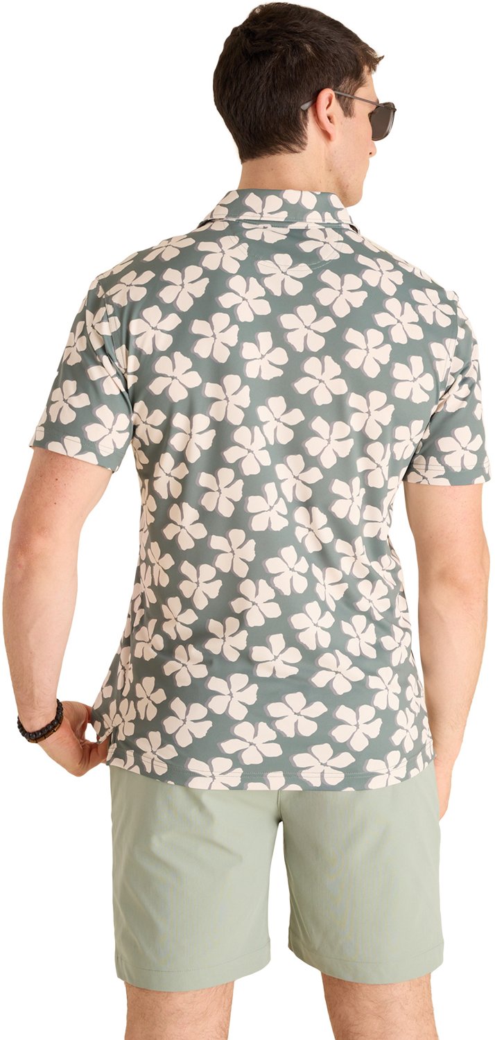 Chubbies Men's The Daisy Chain Range Polo Shirt - view number 2