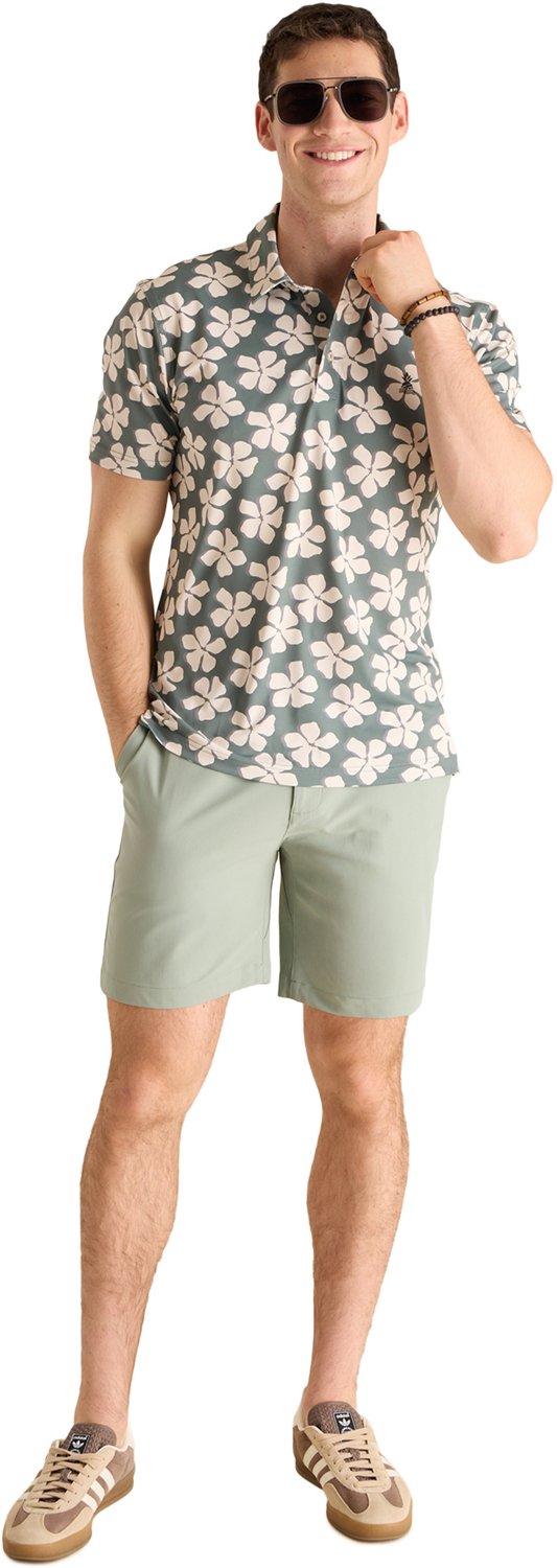 Chubbies Men's The Daisy Chain Range Polo Shirt - view number 4