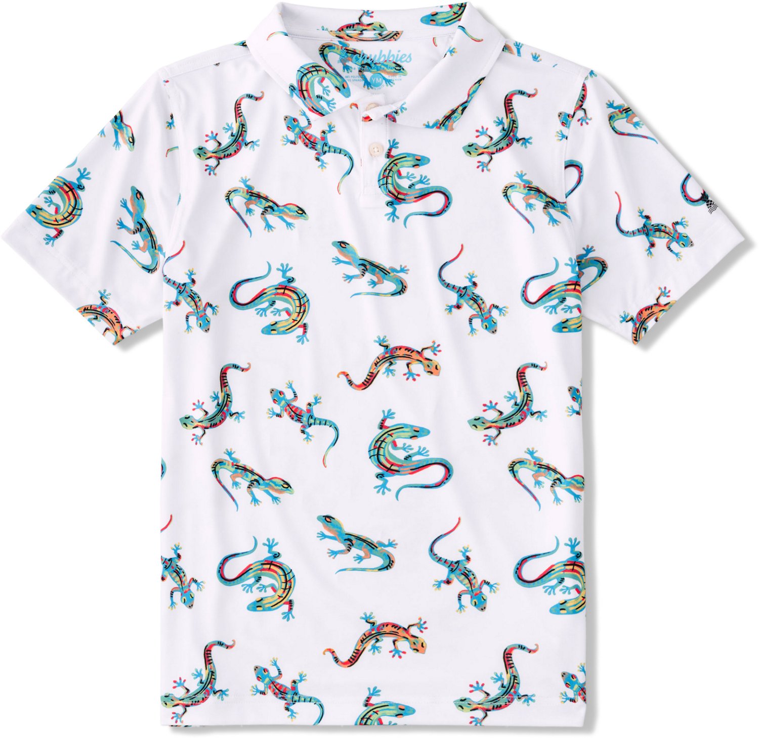 Chubbies Boys' Printed Performance Polo Shirt - view number 1