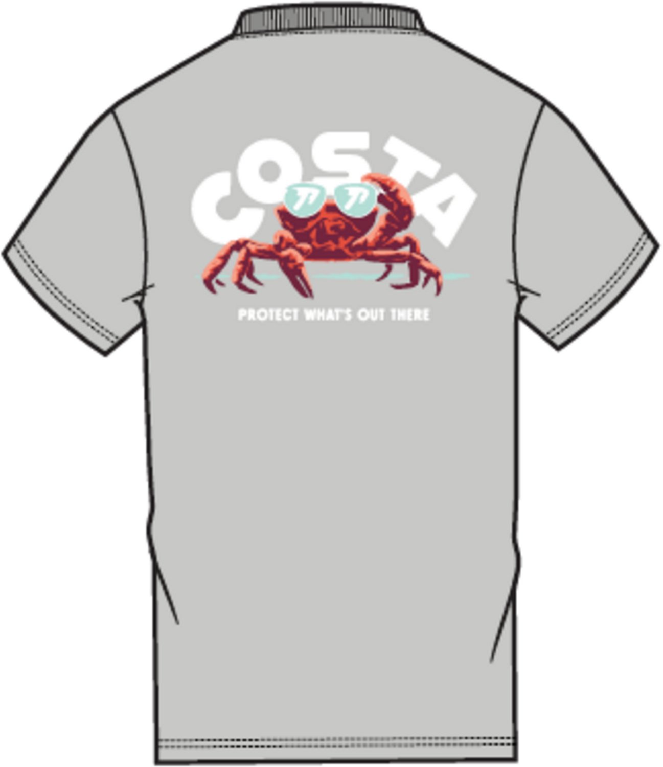 Costa Del Mar Men's Crabbing Shades Short Sleeve T-shirt - view number 2
