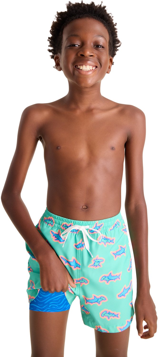 Chubbies Boys' Printed Lined Swim Trunk Shorts - view number 4
